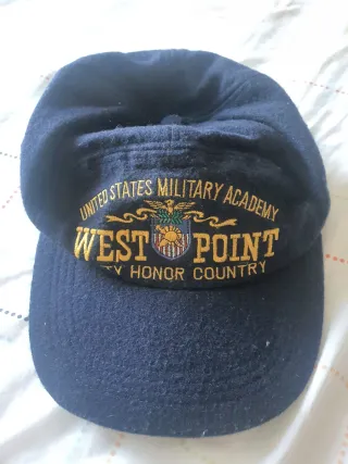 Gorra West Point Militar Azul Dorada