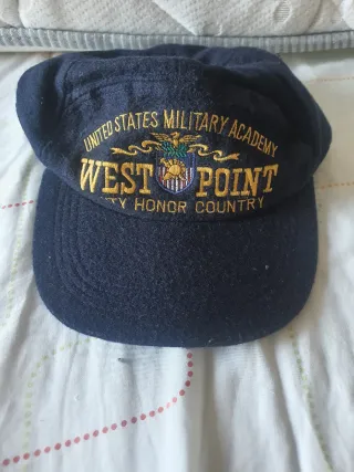 Gorra West Point Militar Azul Dorada