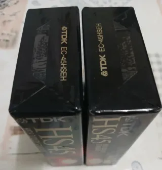 2 Cintas TDK HS45 High Quality Standard