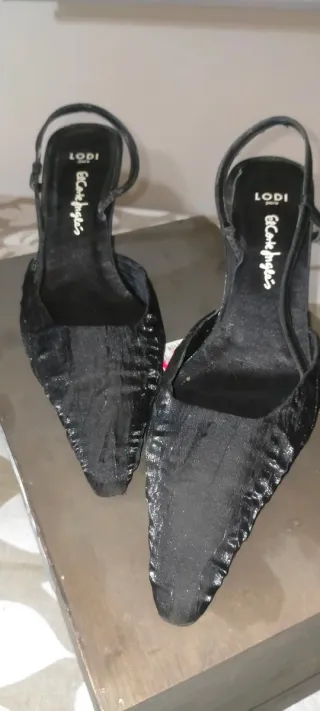 Zapatos de fiesta negros para mujer