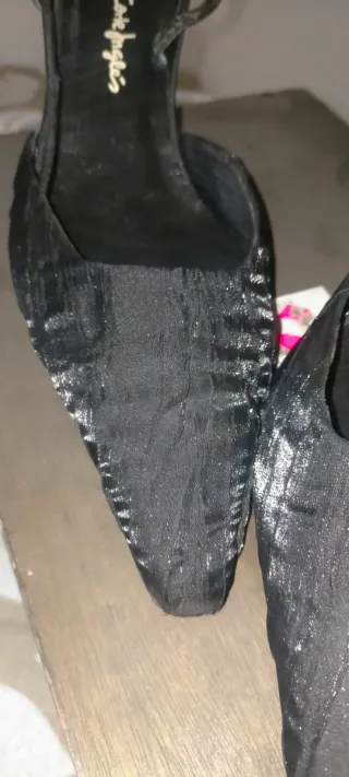 Zapatos de fiesta negros para mujer