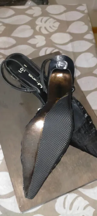 Zapatos de fiesta negros para mujer