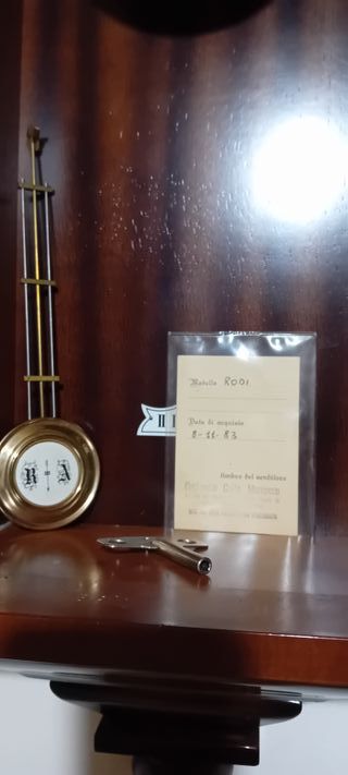 Orologio a pendolo Junghans vintage antico a muro