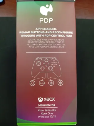 2 Mandos Xbox PDP NEON Carbon y Camo Red