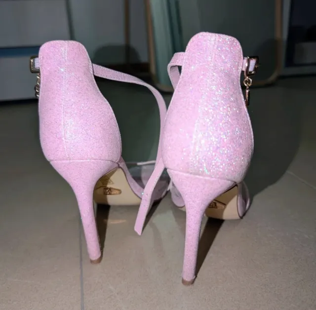 Sandali tacco Laura Biagiotti rosa