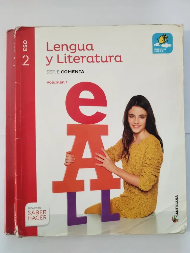 LENGUA Y LITERATURA SERIE COMENTA MOCHILA LIGER...