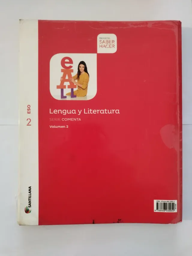 LENGUA Y LITERATURA SERIE COMENTA MOCHILA LIGER...