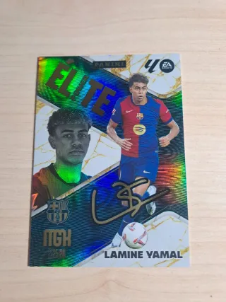Cromo Panini Elite Lamine Yamal FC Barcelona