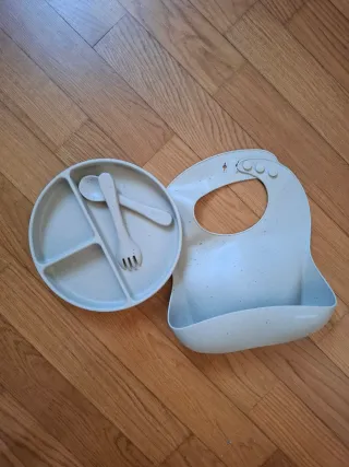 Set Pappa Silicone Bimbi