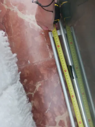 7 Tiradores Aluminio Cocina/Armarios