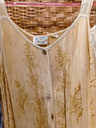 Blazer Mujer Cuadros Blanco y Vestido con Chaleco