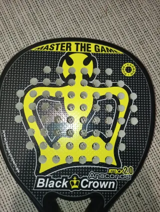 Pala pádel Black Crown Anaconda Attack 2.0