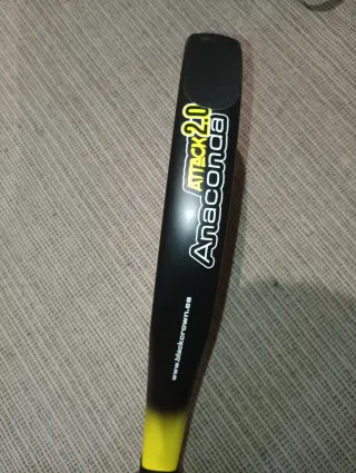 Pala pádel Black Crown Anaconda Attack 2.0