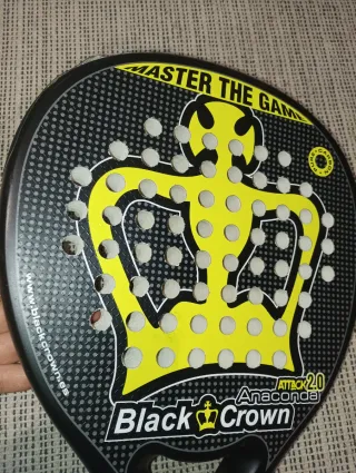 Pala pádel Black Crown Anaconda Attack 2.0
