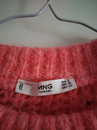 Jersey Mango Lana Talla S  Rosa.