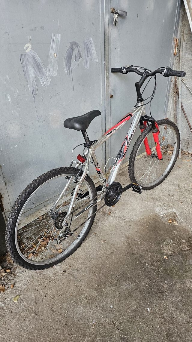 Bicicleta Alutek MTB Strongman Plata