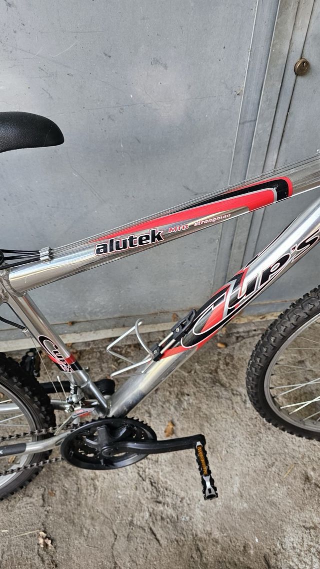 Bicicleta Alutek MTB Strongman Plata