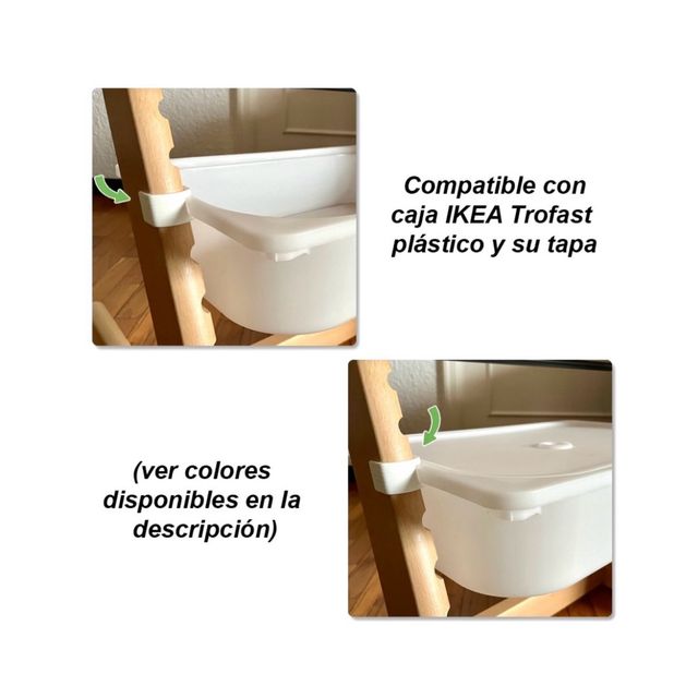 Adaptadores Trona Stokke para Caja IKEA Trofast