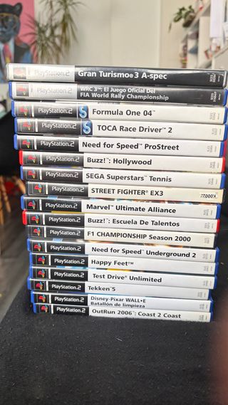 Lote 15 Juegos PS2 (Variados)