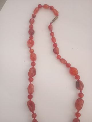 Collar Ágata cornalina