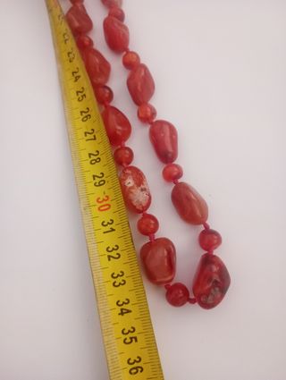 Collar Ágata cornalina