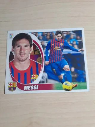 Cromo Messi FC Barcelona