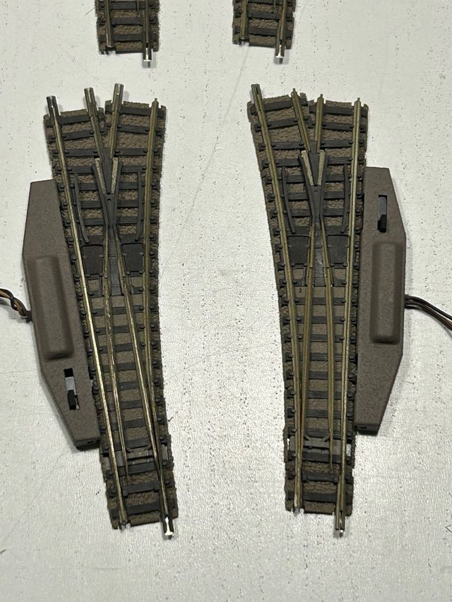 Fleischmann 4 desvíos + vías esc N