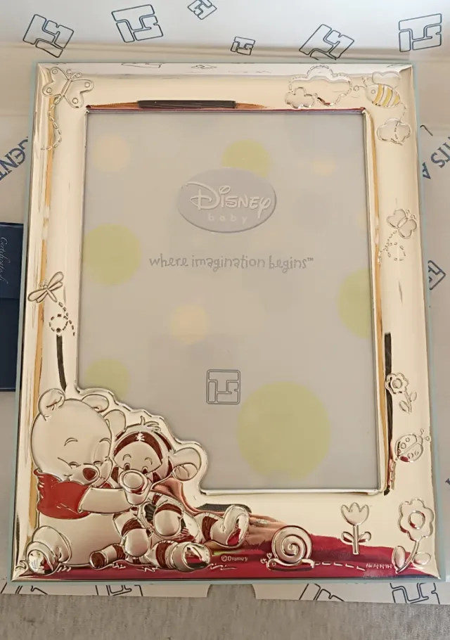 Marco de plata Disney Winnie the Pooh.Nuevo