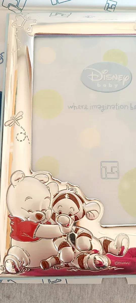 Marco de plata Disney Winnie the Pooh.Nuevo