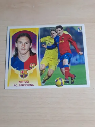 Cromo Messi F.C. Barcelona LFP