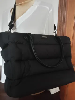 Borsa Woolrich imbottita nera