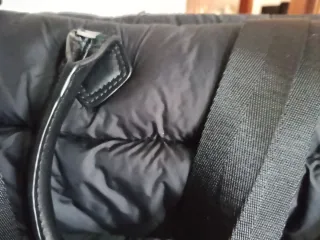 Borsa Woolrich imbottita nera