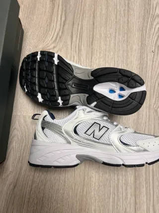 New Bálance 530 White Silver Navy talla 37