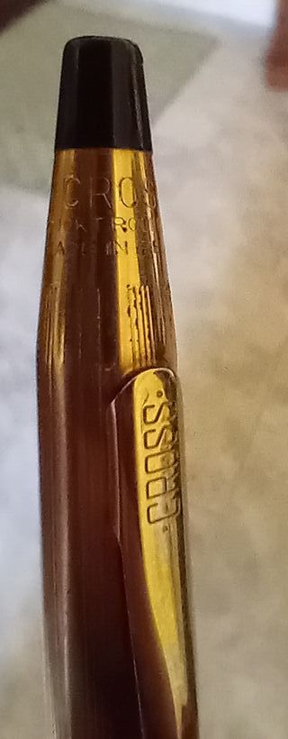 Penna a sfera e matita CROSS in oro laminato 10 KT