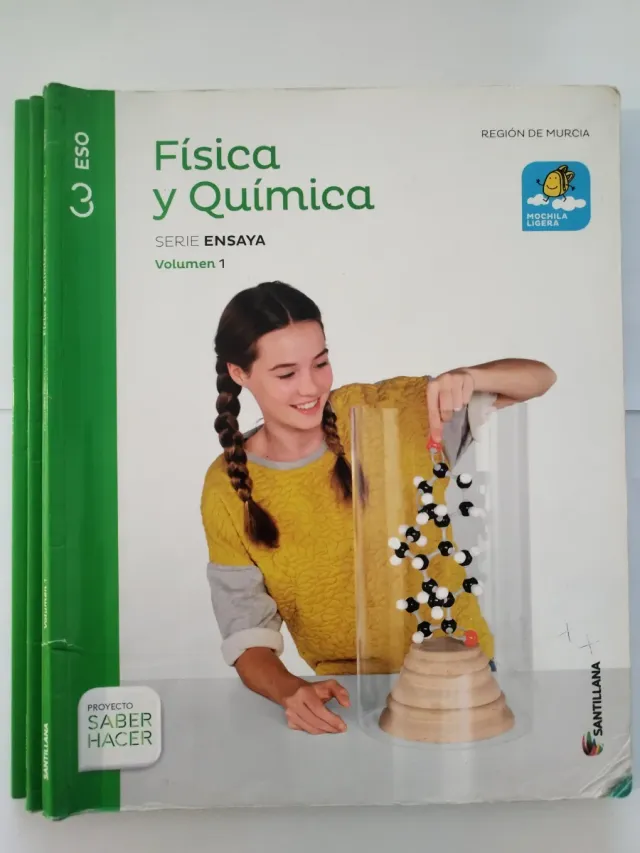 FÍSICA Y QUÍMICA MOCHILA LIGERA SERIE ENSAYA 3 ...