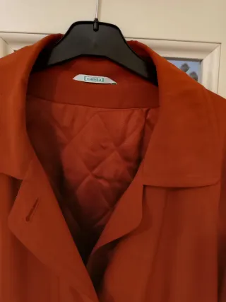 Cappotto Canda Rosso Mattone Taglia 48