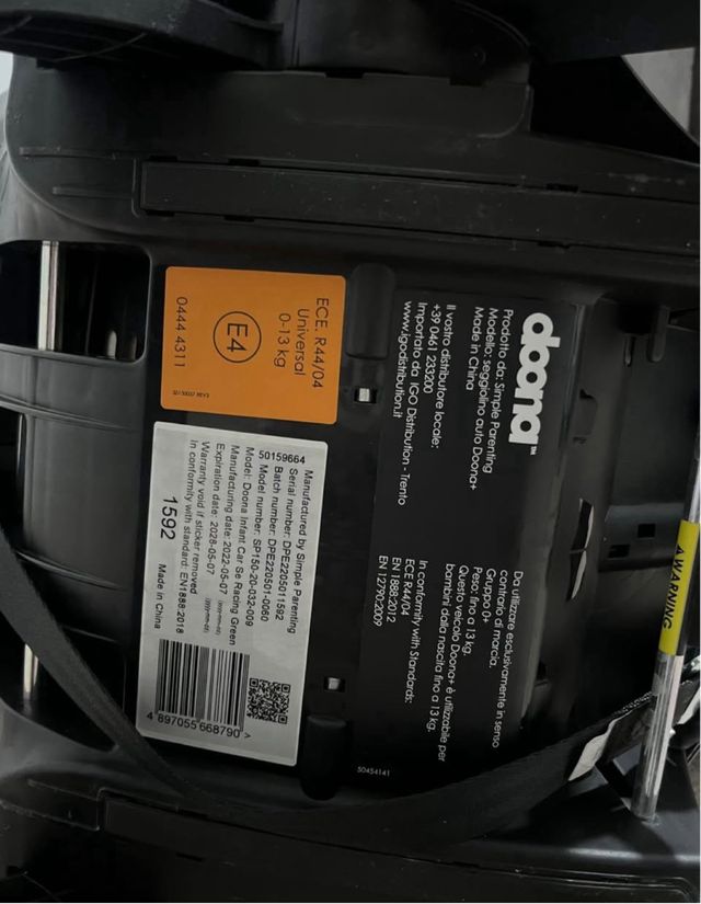 Passeggino-Sedia auto Doona per bambini