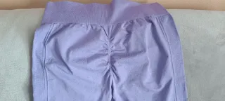 Leggings deportivos morados