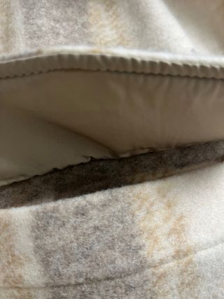 Chaqueta de cuadros oversize