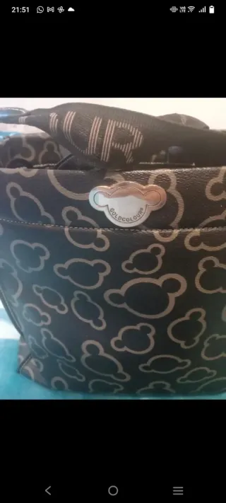 Bolso goldcolour Negro