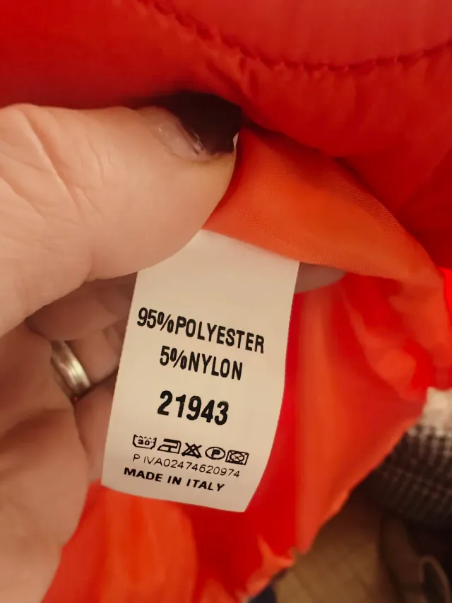 Abrigo largo acolchado