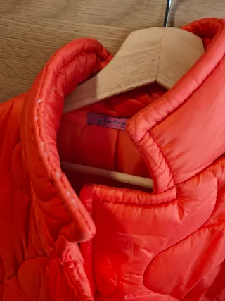 Abrigo largo acolchado