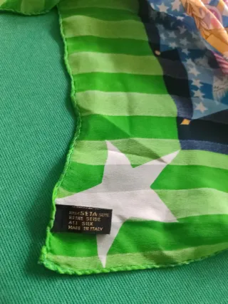 Foulard Rocco Barocco seta multicolor