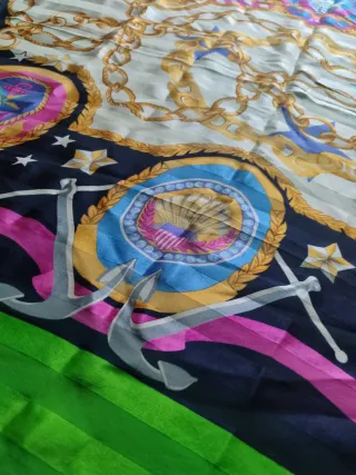 Foulard Rocco Barocco seta multicolor