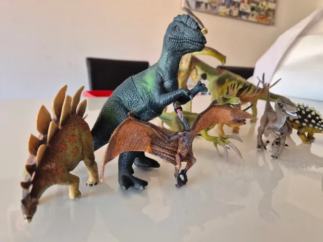 Set de dinosaurios de juguete