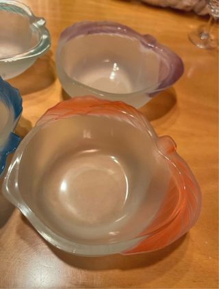 Set 6 Ciotoline Vetro Satinato