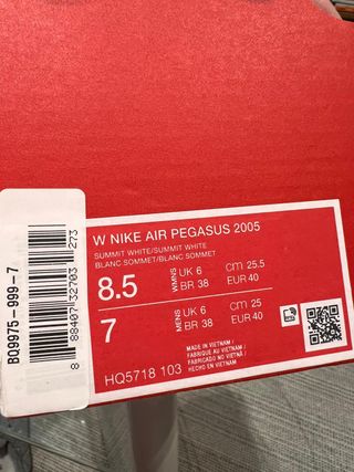 Zapatillas Nike Pegasus Talla 40