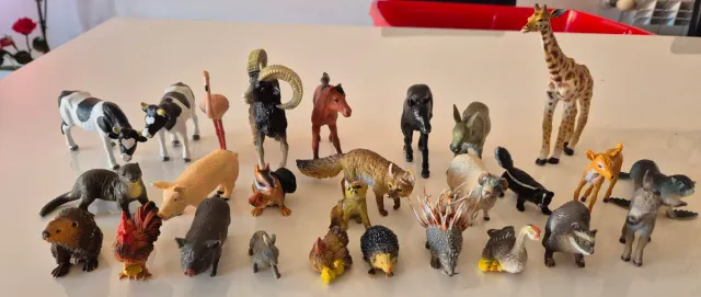 Lote animales de juguete