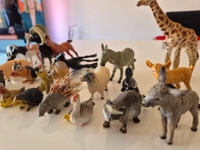 Lote animales de juguete