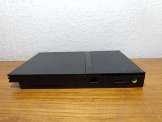 PS2 Slim Negra SCPH-75004 Completa